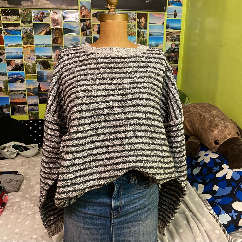 Bloomingdales striped sweater